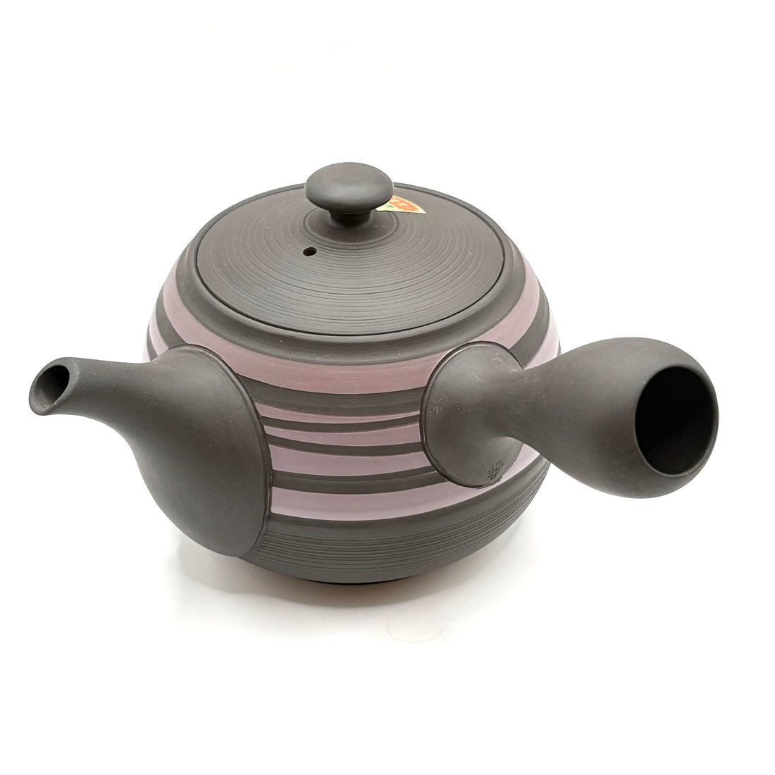 Kyusu Japanese Teapot - Purple Swirl - 640ml- #3010