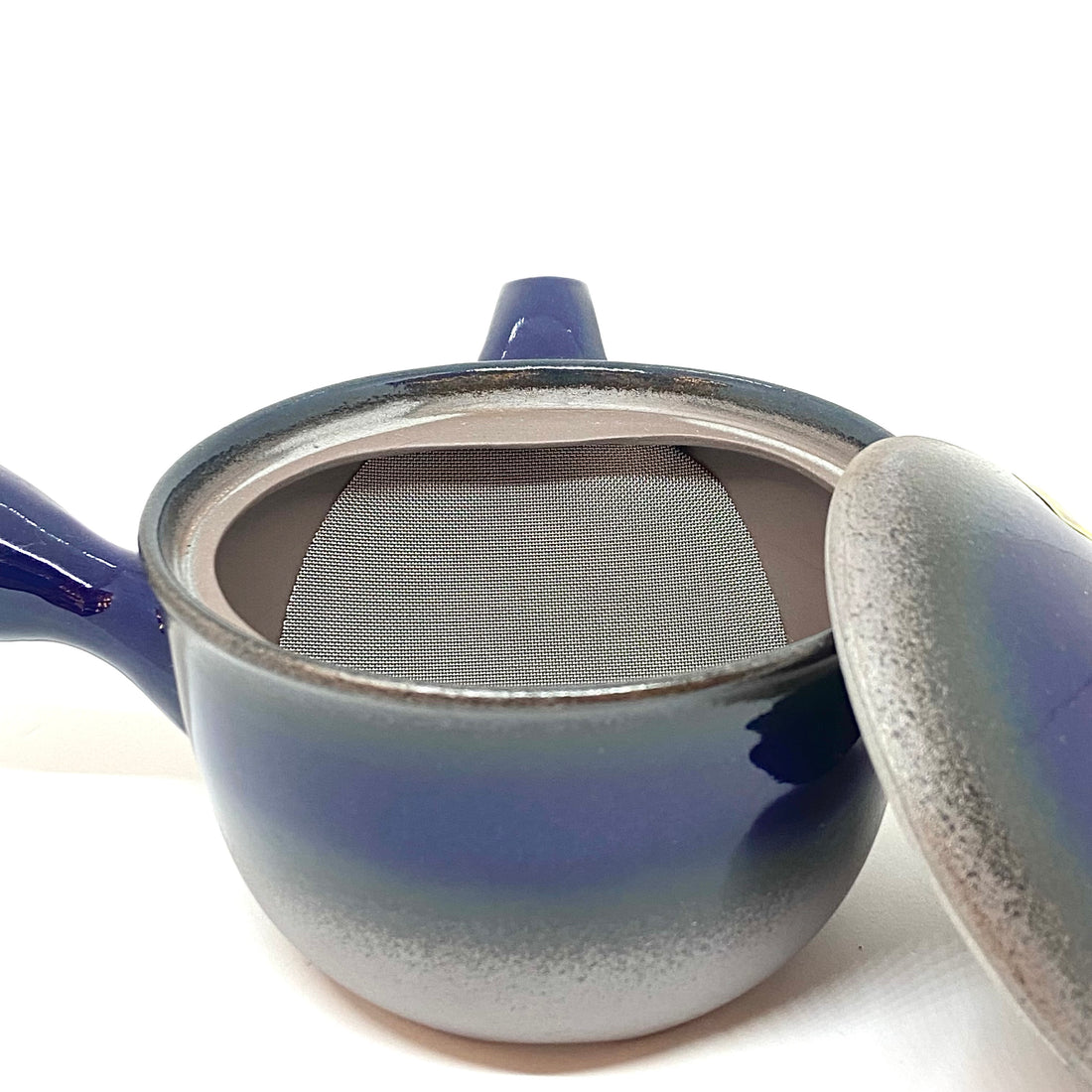 Kyusu Japanese Teapot - Banko Blue - 350ml  - #17