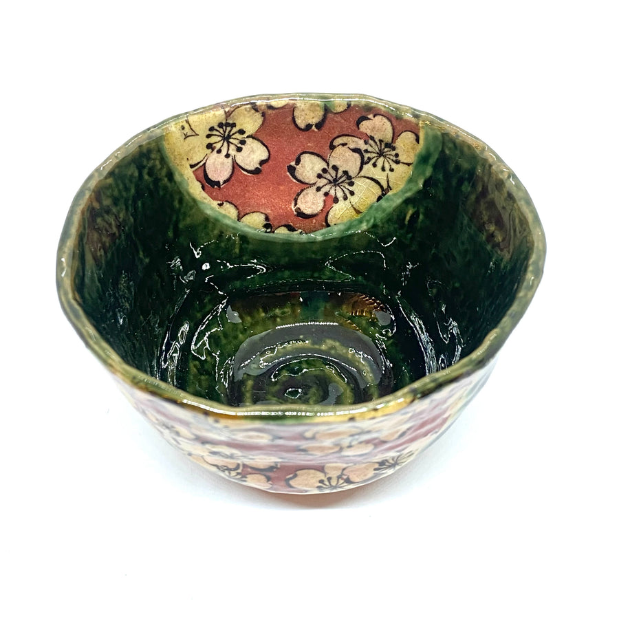 Japanese Tea Cup - Oribe Sakura