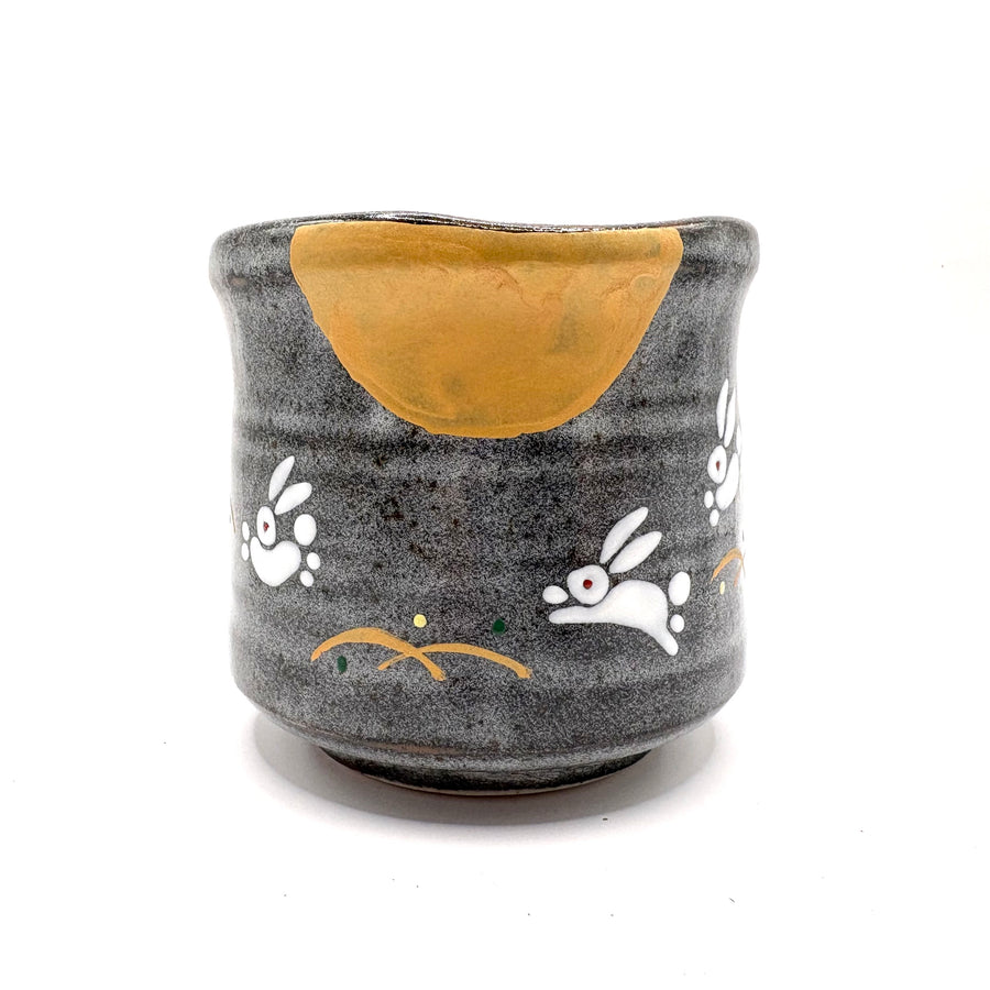 Japanese Tea Cup - Bunnies and Moon - 706