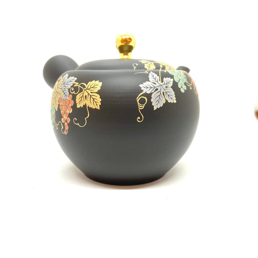 Kyusu Japanese Teapot - Golden grapevine - 320ml  - #82