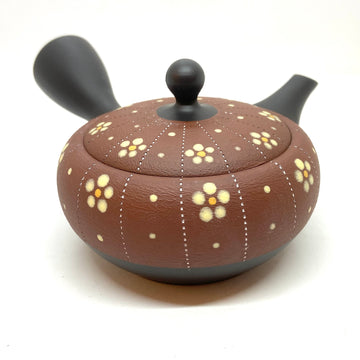 Kyusu Japanese Teapot - Plum blossom motif - 190ml  - #235