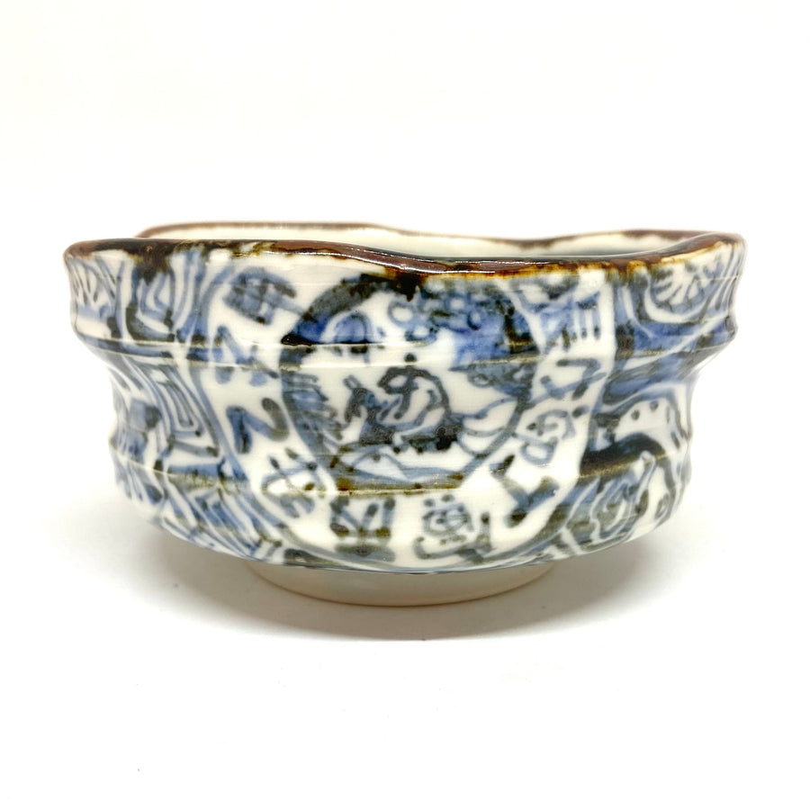 Matcha Bowl  -  Zodiac Sometsuke - A