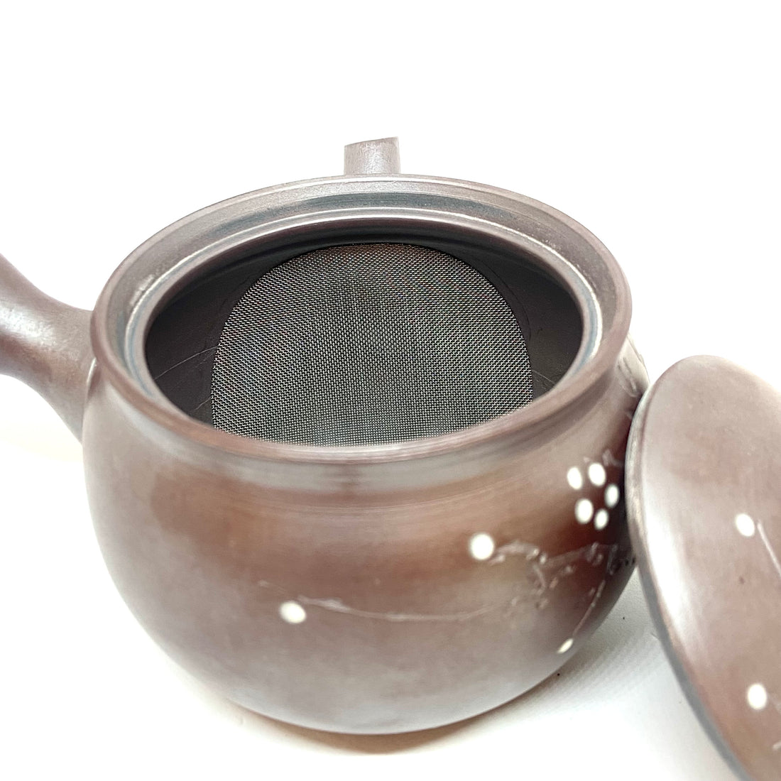 Kyusu Japanese Teapot - Banko Plum Blossoms- 200 ml - #M1170