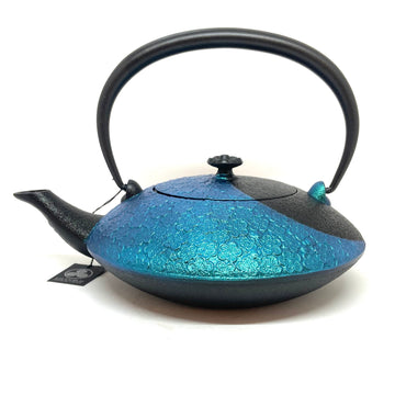 Cast Iron Teapot - Yin Yang  - Gold - 750ml