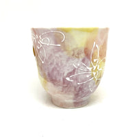 Japanese Tea Cup - Floral Sunrise