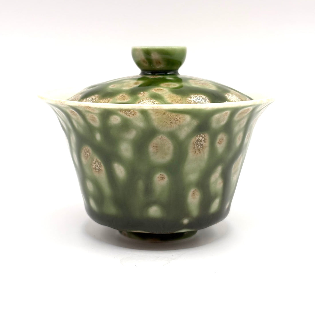 Gaiwan - Jingdezhen Elemental Beauty - Deep Green Glaze- 80ml