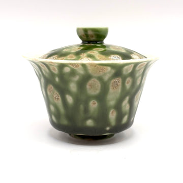 Gaiwan - Jingdezhen Elemental Beauty - Deep Green Glaze- 80ml