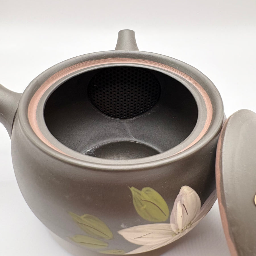 Kyusu Japanese Teapot -  Clematis - 340ml - #216