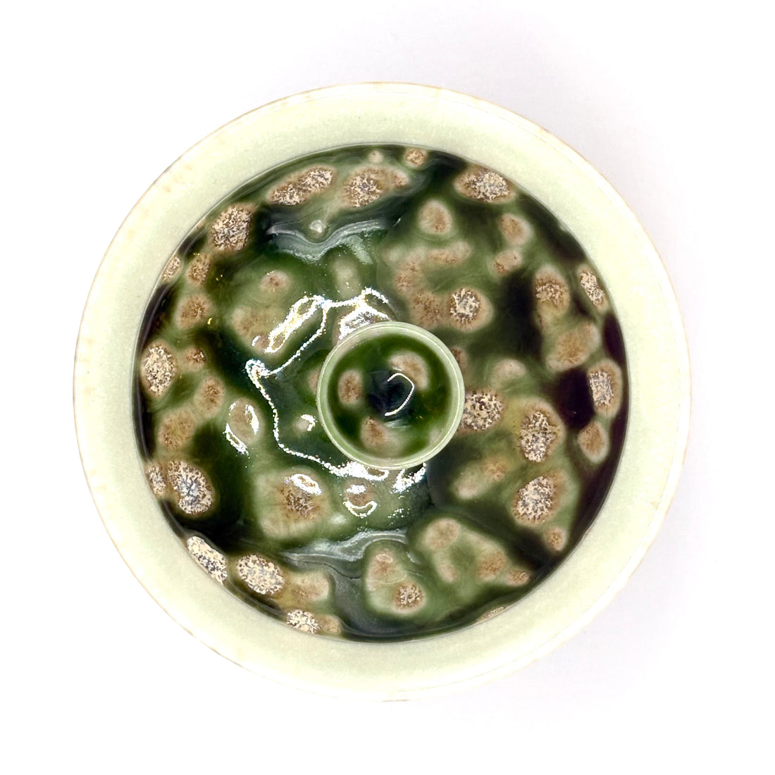 Gaiwan - Jingdezhen Elemental Beauty - Deep Green Glaze- 80ml