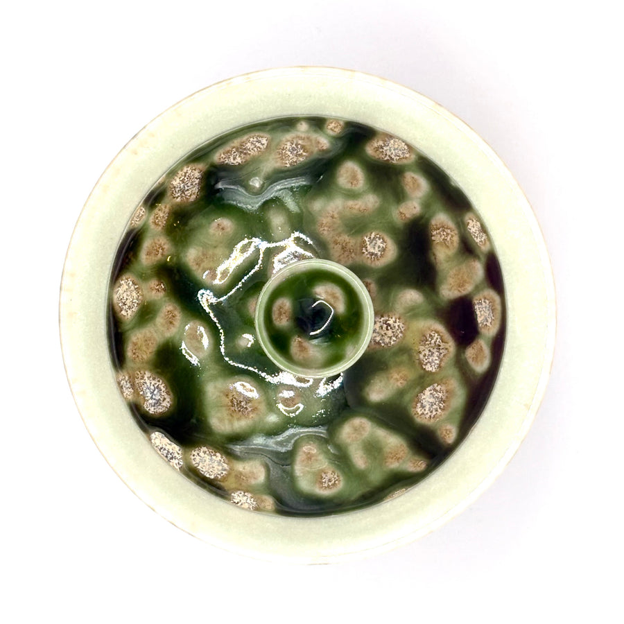Gaiwan - Jingdezhen Elemental Beauty - Deep Green Glaze- 80ml