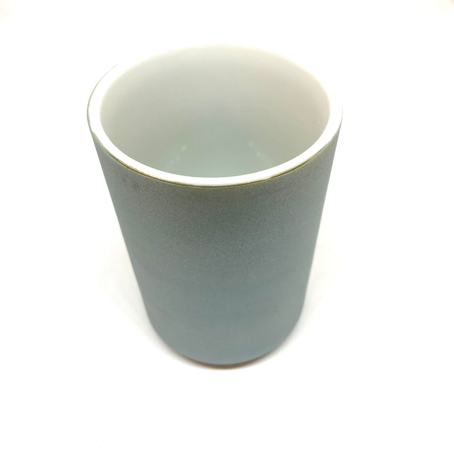 Japanese Tea Cup - Green Metallic