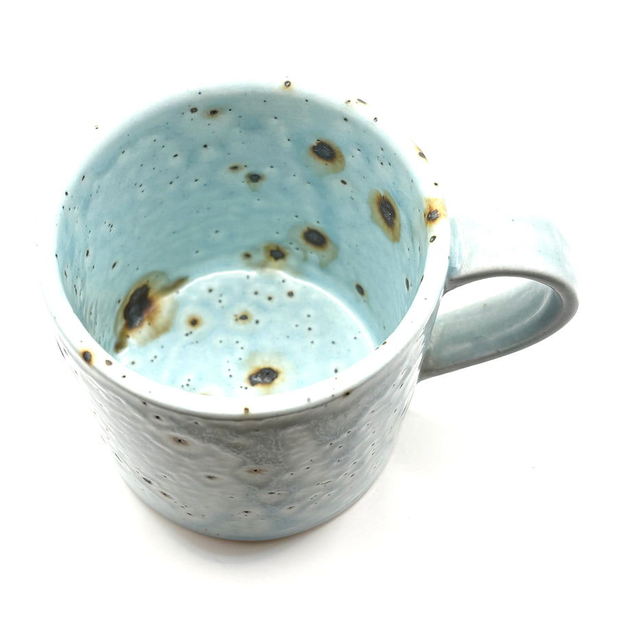 Japanese Tea Mug - Rustic Glaze - Blue