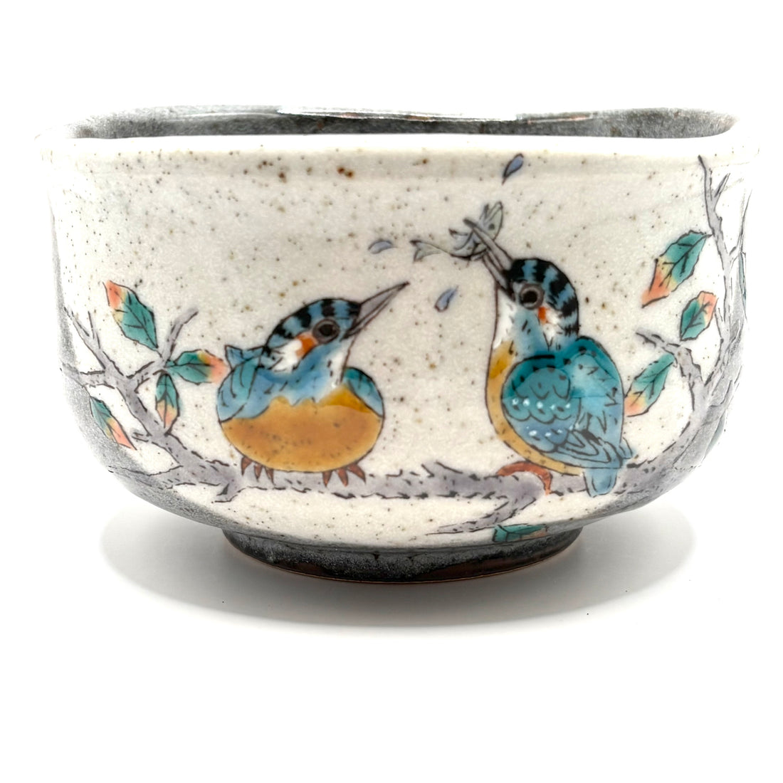 Matcha Bowl  - Kingfishers - #858