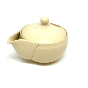 Kyusu Japanese Teapot - Beige Houhin - 100ml - #119