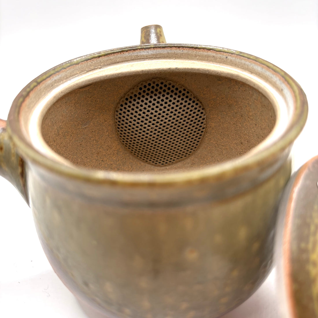Kyusu Japanese Teapot -  Ash Glaze - 350ml - #237