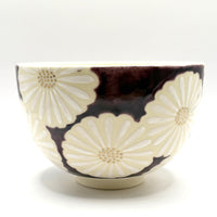 Matcha Bowl  - Chrysanthemum - Kiyomizu ware - 203