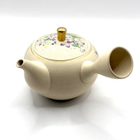 Kyusu Japanese Teapot - Violets - 320ml #2503