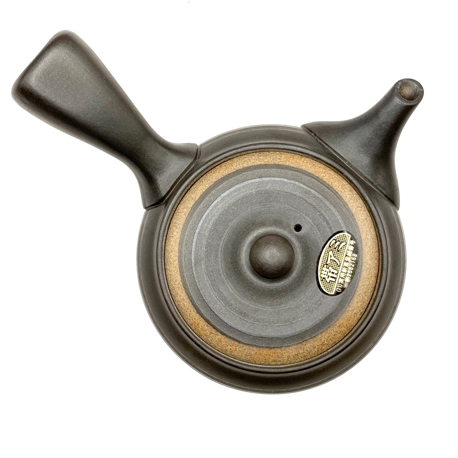Kyusu Japanese Teapot -  Black Sand - 320ml - #429