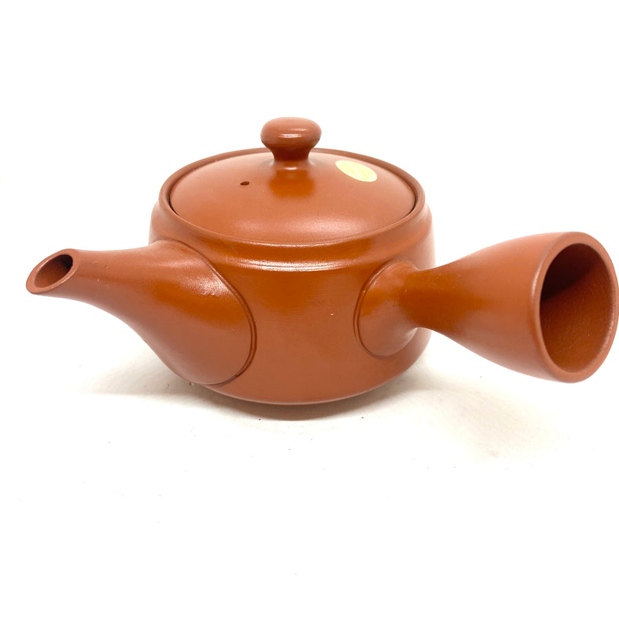 Kyusu Japanese Teapot - Classic Vermillion with Basket infuser - 290ml  - #901
