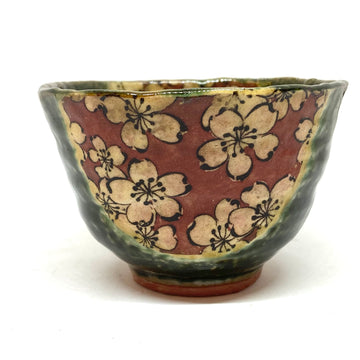 Japanese Tea Cup - Oribe Sakura