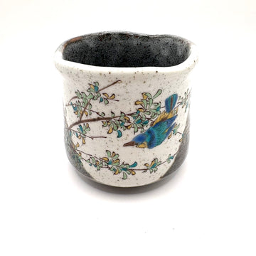 Japanese Tea Cup - Bird and Branches - 694
