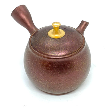 Kyusu Japanese Teapot - Red Yuteki - 150ml  - #116