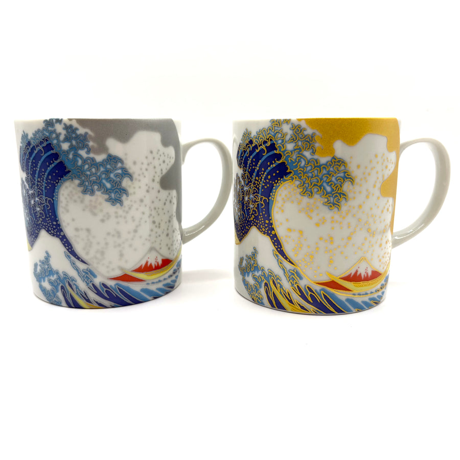 Japanese Tea Mug Set - Great Wave - 1008
