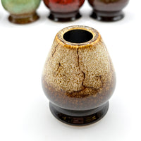 Matcha Tea Chasen Whisk Holder - Rock Glazes