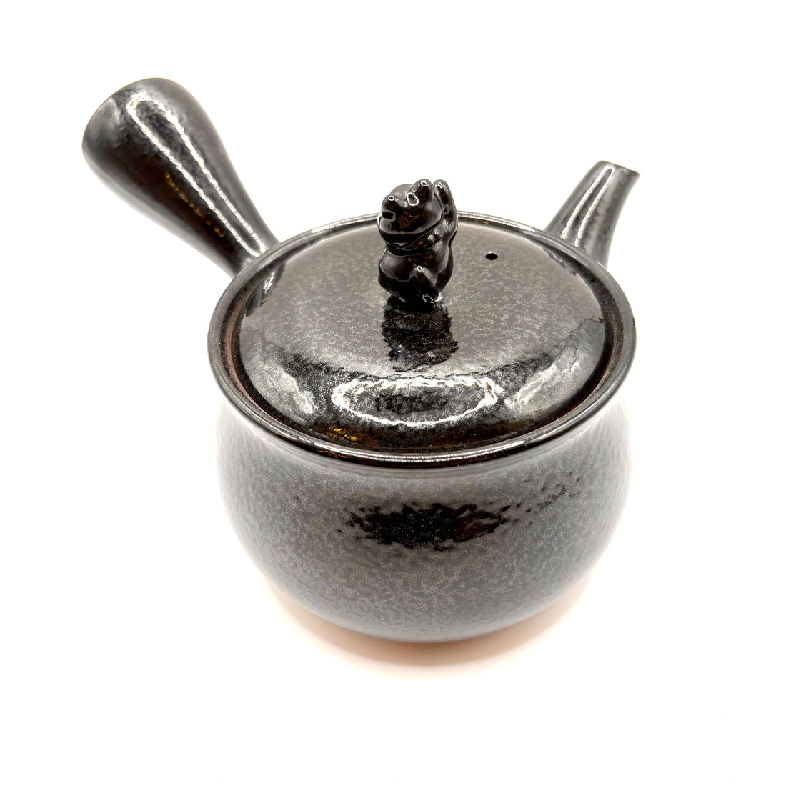 Kyusu Japanese Teapot - Lucky Cat Lid - 300ml  - #387