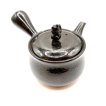 Kyusu Japanese Teapot - Lucky Cat Lid - 300ml  - #387