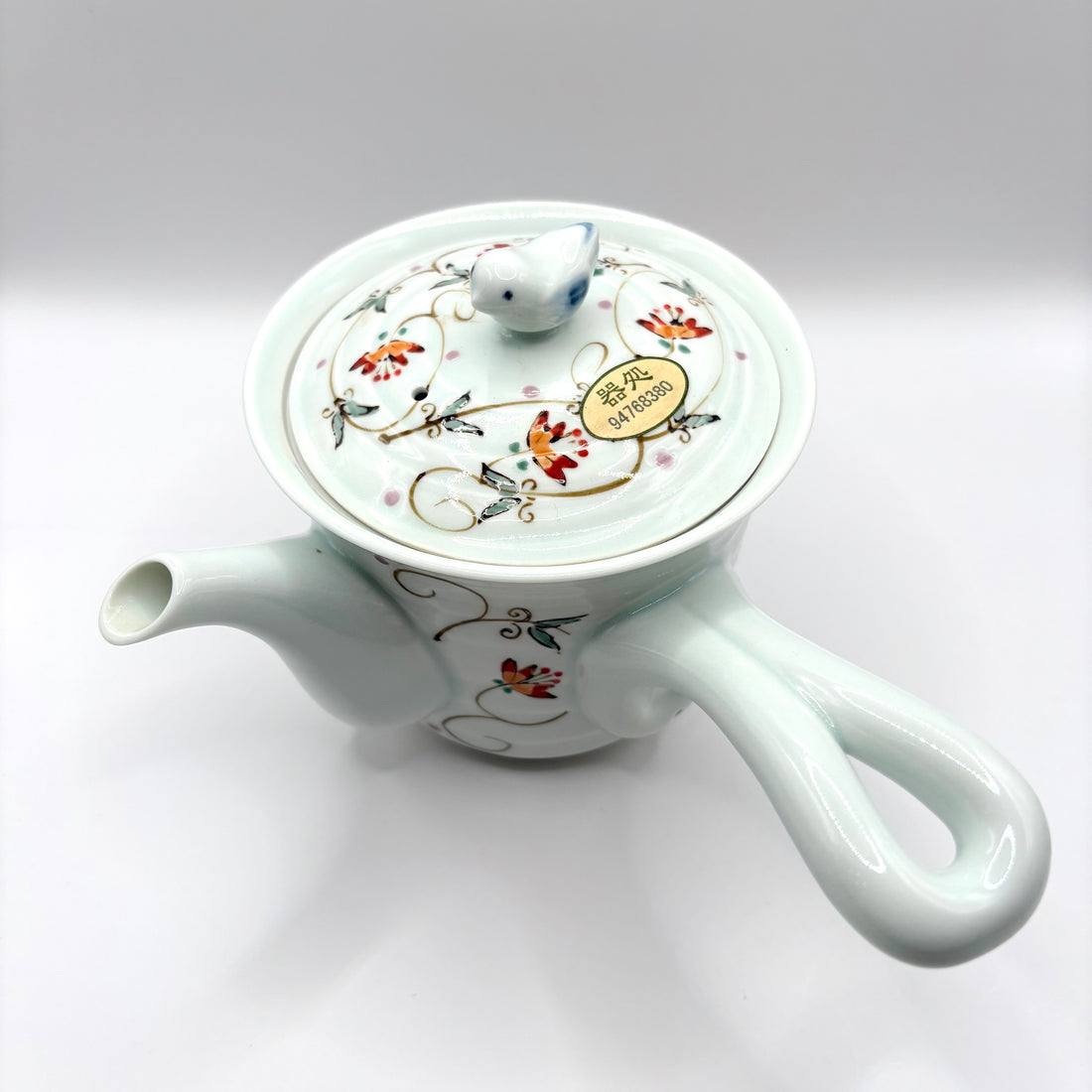 Kyusu Japanese Teapot - Porcelain Karakusa - 300ml