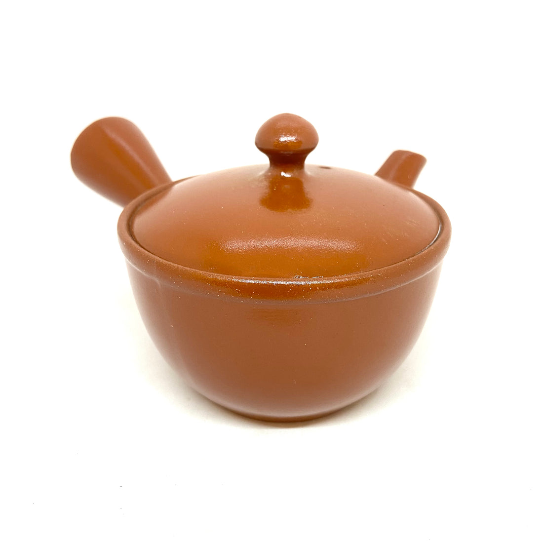 Kyusu Japanese Teapot - Classic Vermillion Glossy - 230ml  - #1016