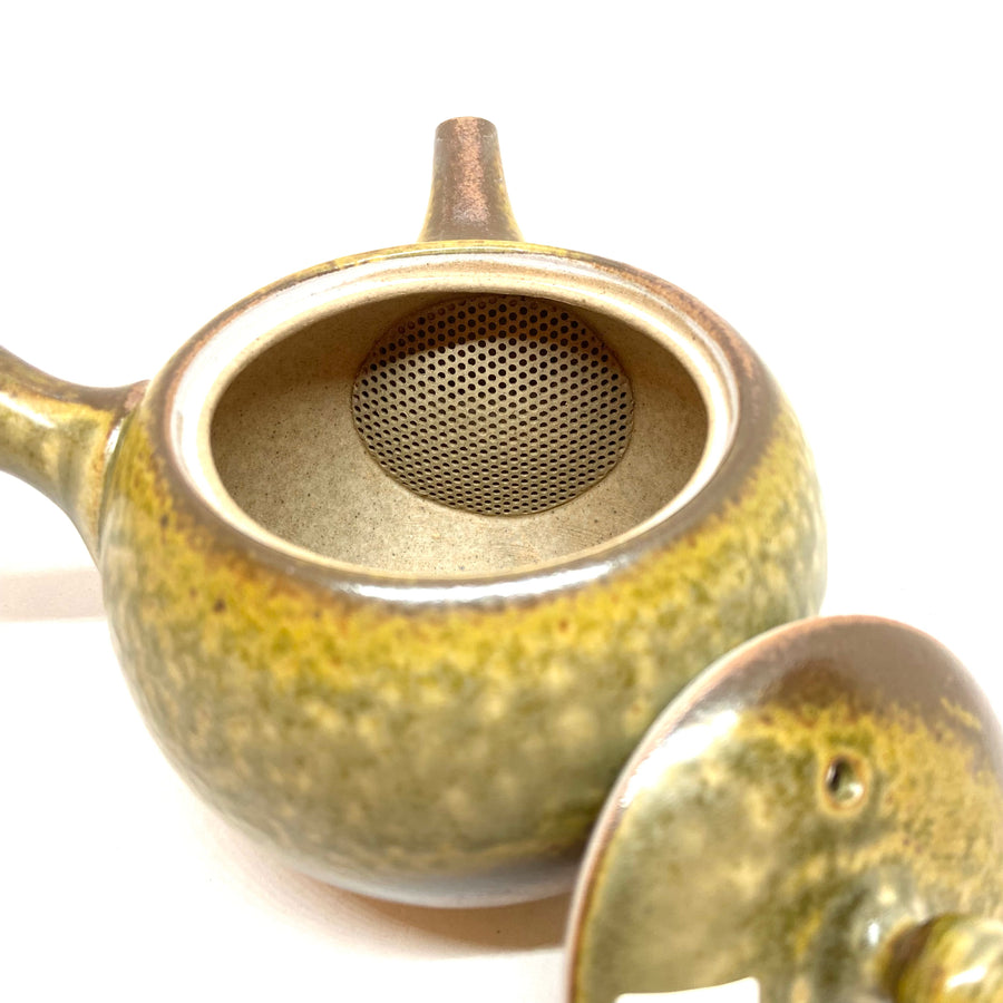 Kyusu Japanese Teapot - Ash Glaze - 240ml  - #509