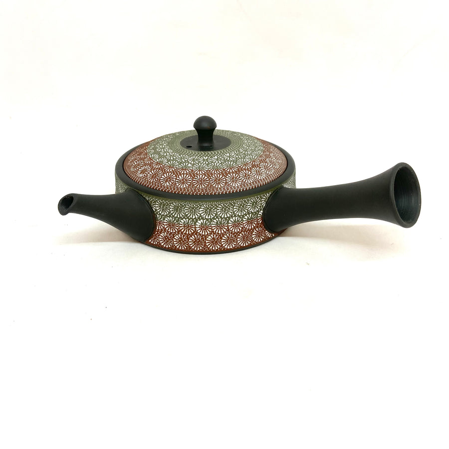Kyusu Japanese Teapot - Mishima - ml  - #F80
