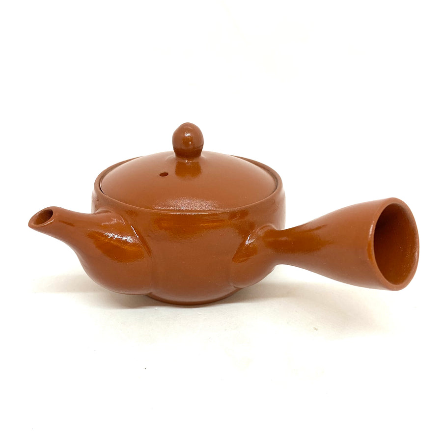 Kyusu Japanese Teapot - Classic Vermillion Glossy - Small - 150ml  - #1005