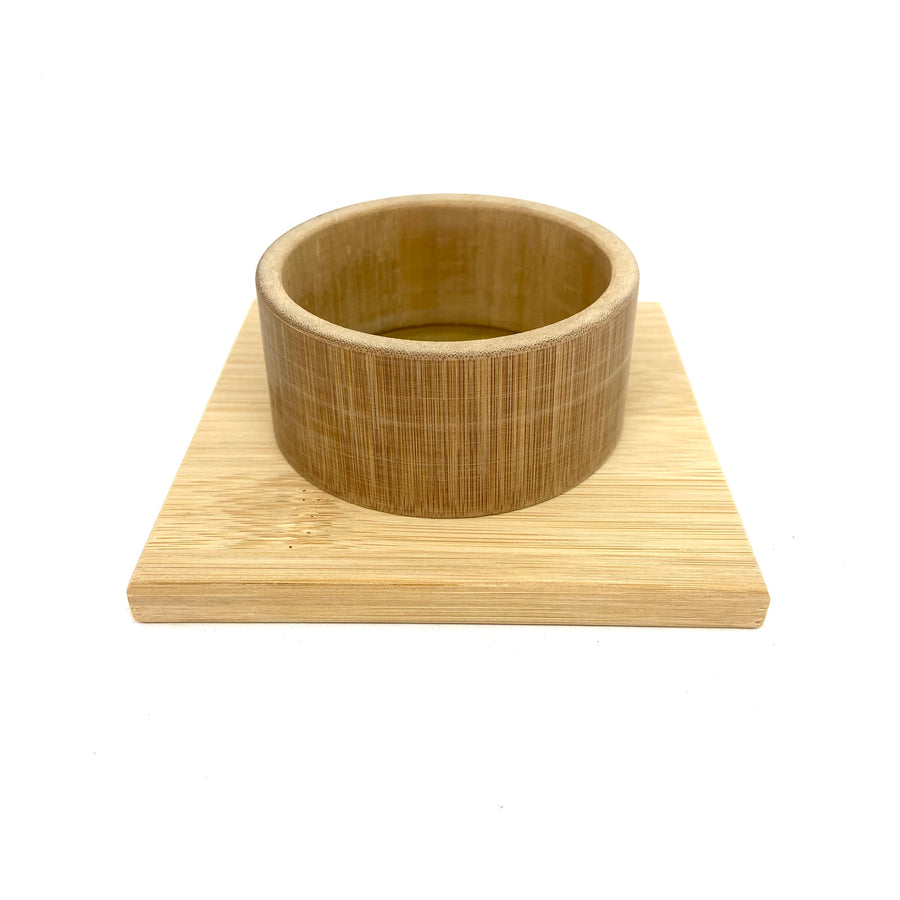Matcha Koshi- Bamboo sifter with tray