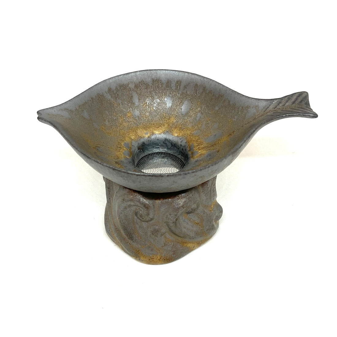 Ceramic Tea Strainer - Golden Fish