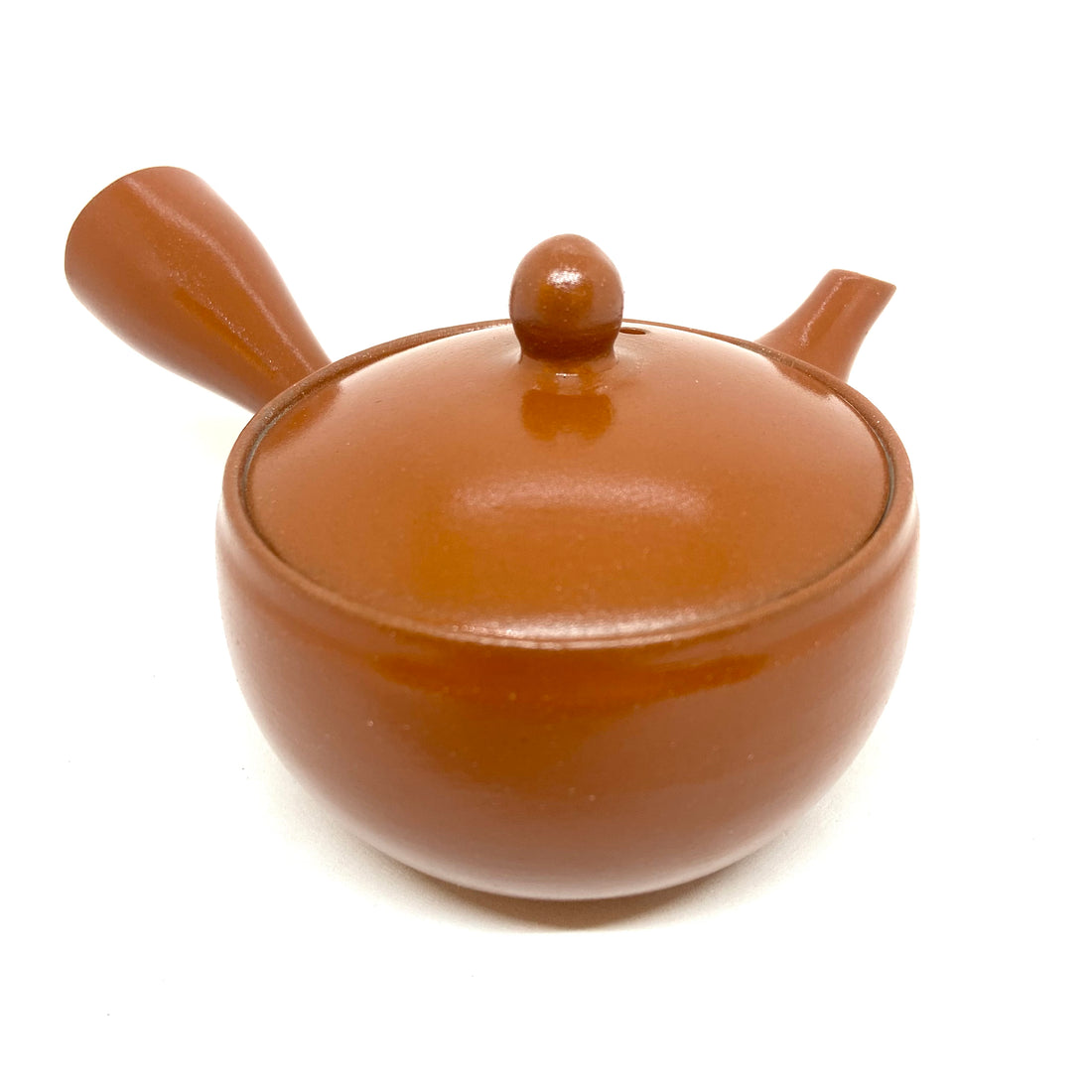 Kyusu Japanese Teapot - Classic Vermillion Glossy - Small - 150ml  - #1005