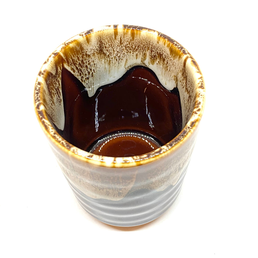 Japanese Tea Cup - Ameyu - Caramel