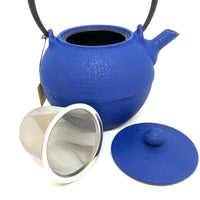 Cast Iron Teapot -  Hikime - Blue - 1L - 582MBLU