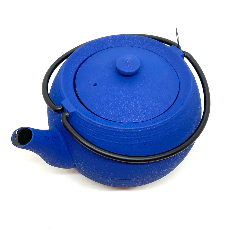 Cast Iron Teapot -  Marutama Double Handle - Blue - 1.1L - HS22L