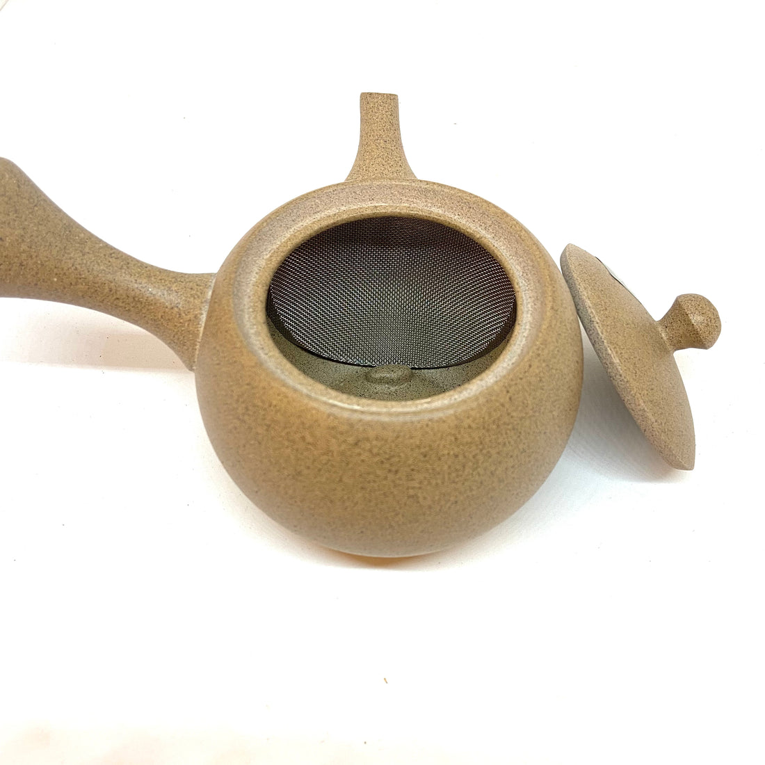 Kyusu Japanese Teapot - Speckled Clay - 260 ml - #499