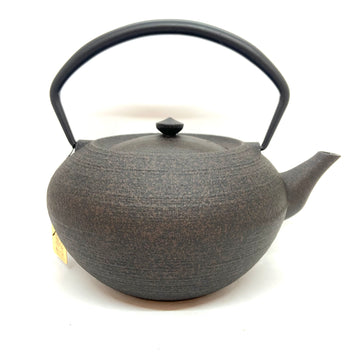 Cast Iron Teapot -  Hiratsubo - Dark Brown - 1.4L - HS34L DBR