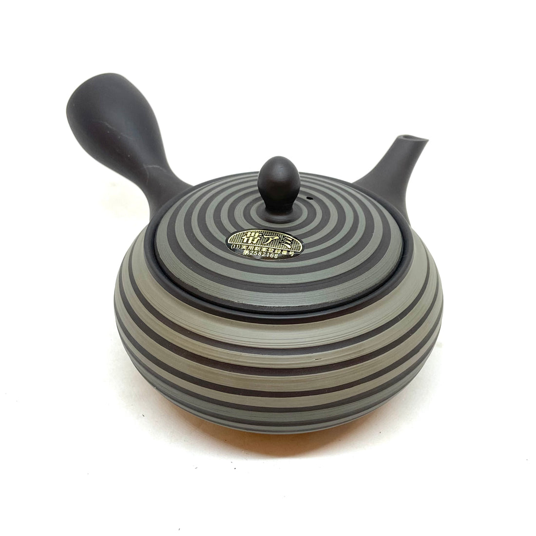 Kyusu Japanese Teapot - Striped - #836 - 290ml