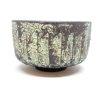 Matcha Bowl -  Scraped Green - 168