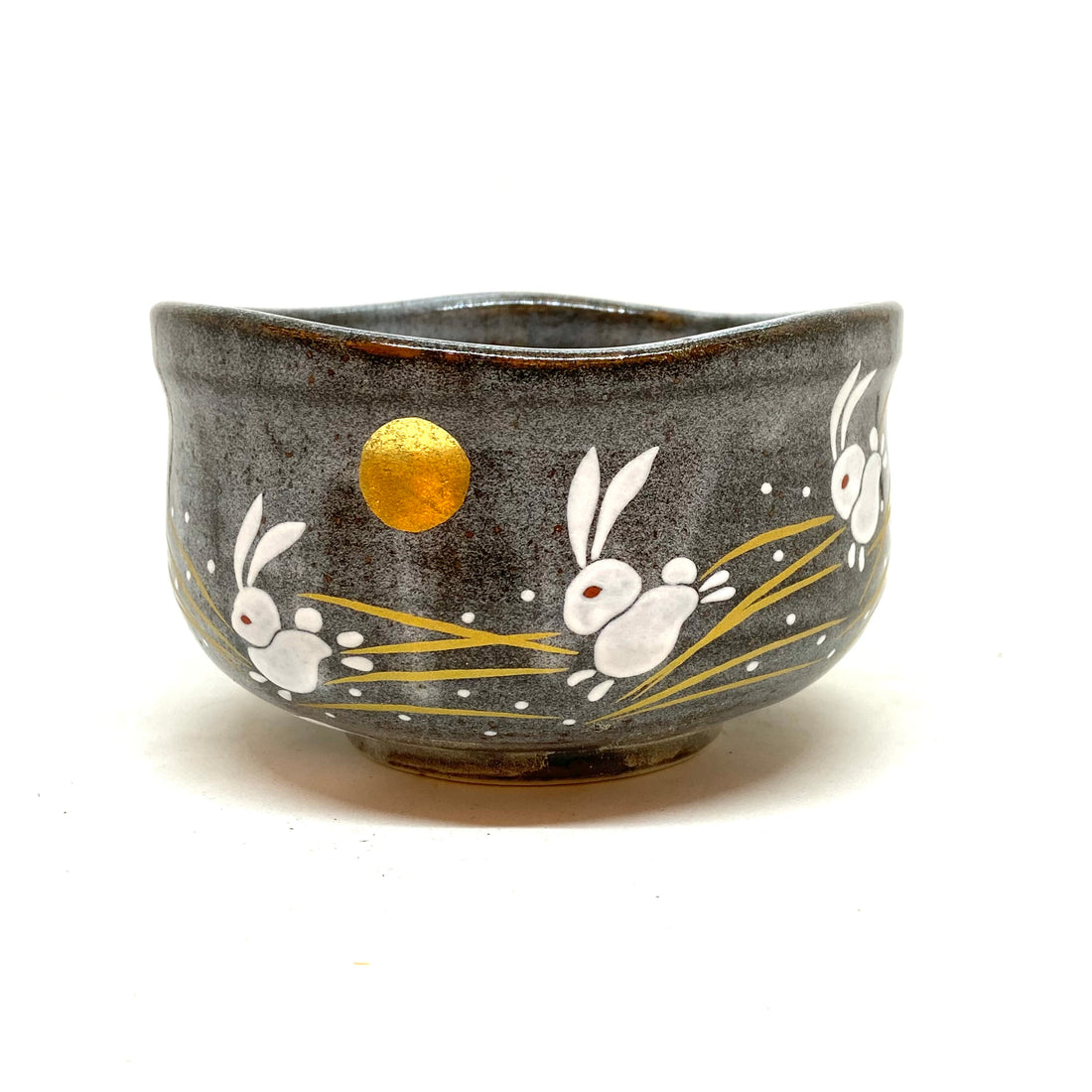 Matcha Bowl - Bunnies and Moon - 787
