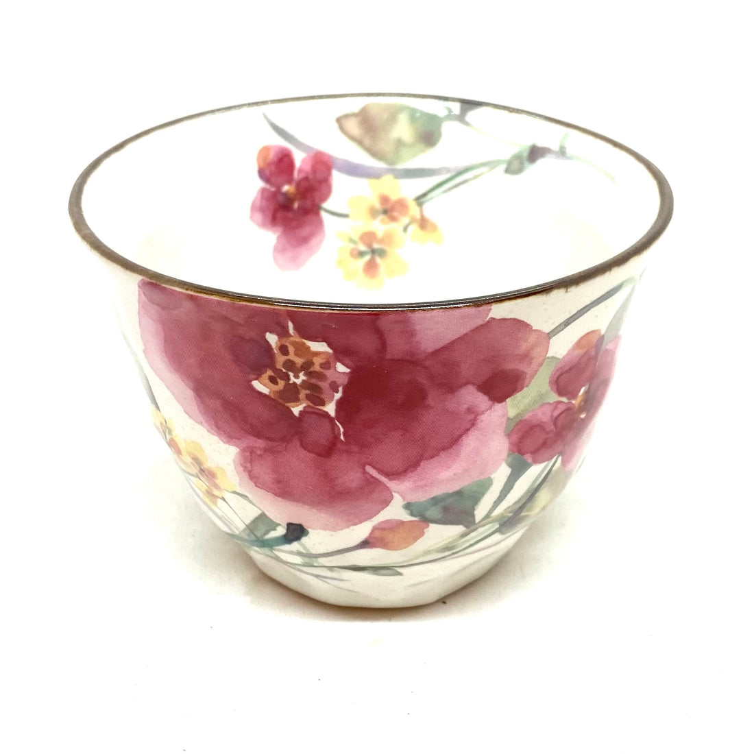 Japanese Tea Cup - Floral - Pink