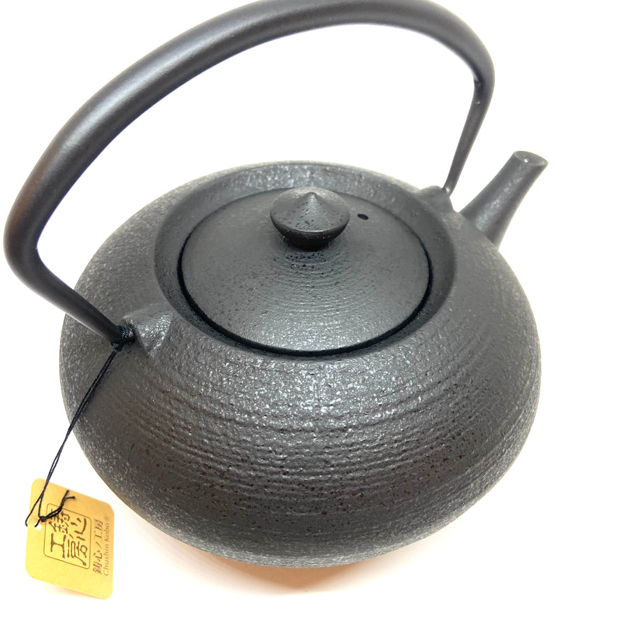 Cast Iron Teapot -  Hiratsubo Small- Black - 700 ml - HS34S BLK