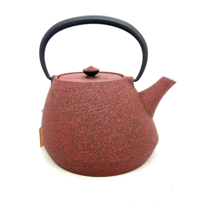 Cast Iron Teapot -  Slanted - Red - 1.2 L - 601M BRN